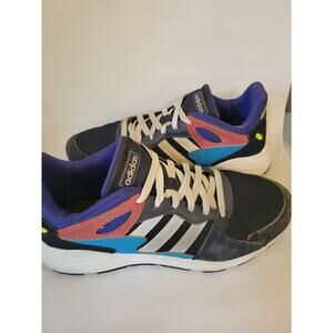 Adidas Crazychaos Mens Sneakers Blue Suede Sz 11.5